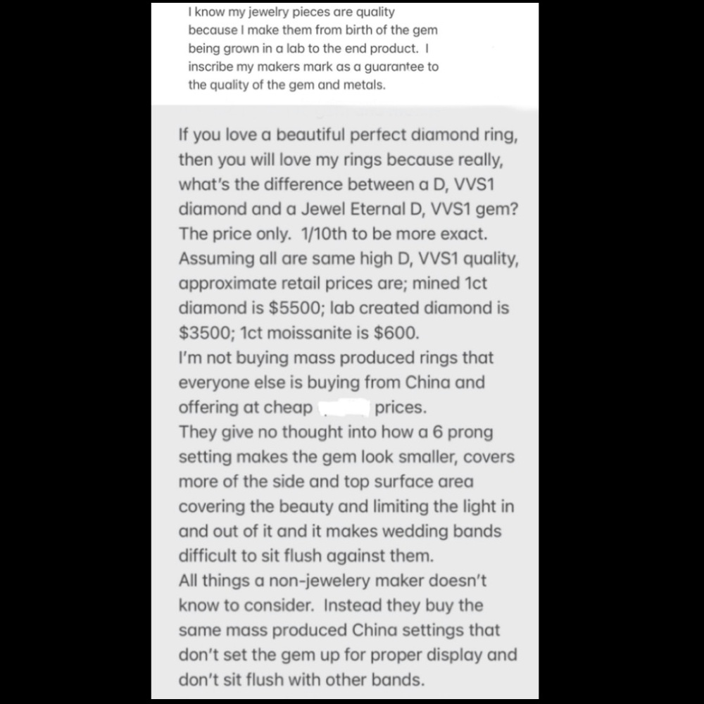 4 tcw D, VVS1 Moissanite Stud Earrings - Picture 6 of 16